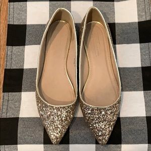 ASOS Glitter Flats